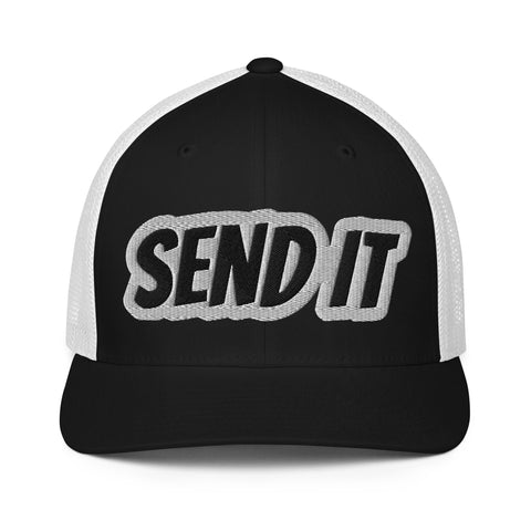 "Send it" - Closed-back trucker cap