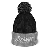 Strange Pom-Pom Beanie