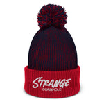 Strange Pom-Pom Beanie